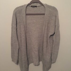 Grey cardigan